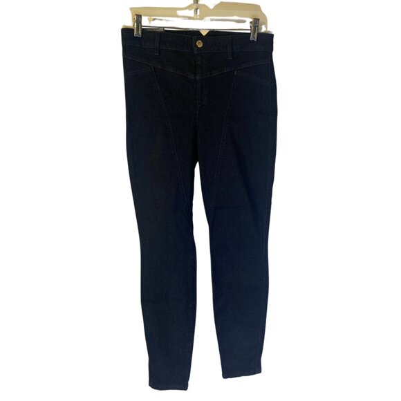 Guess Women's Y2K Addie Max Stretch Denim Jeggings Size 29 NEW Black High Rise - Picture 1 of 12